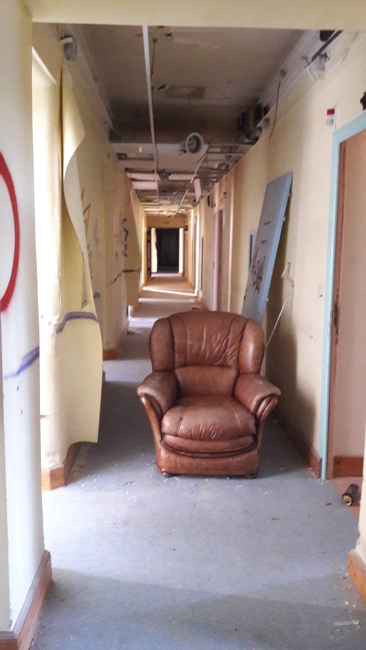 le sanatorium abandonné en savoie dans les alpes