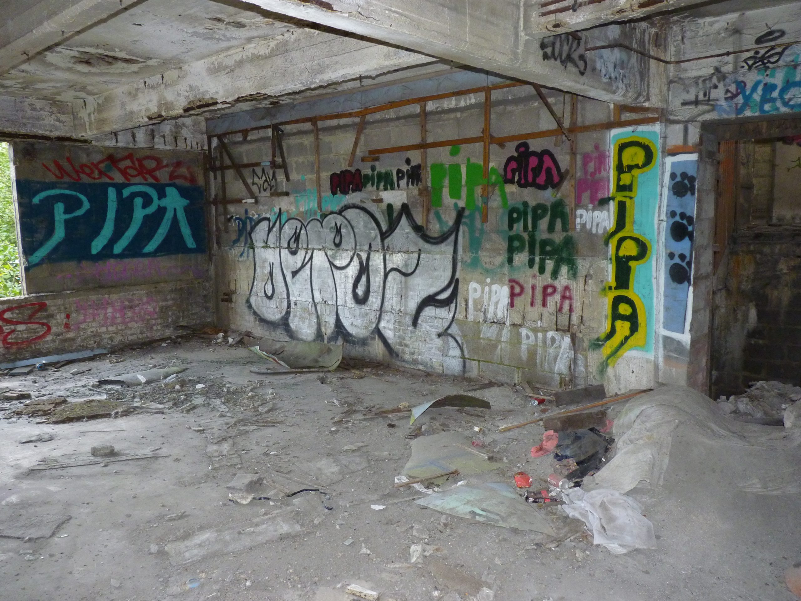 Une usine de pare-chocs abandonnée en Wallonnie