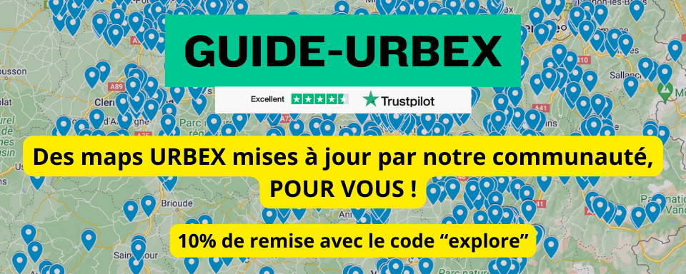 offre promo carte guide urbex