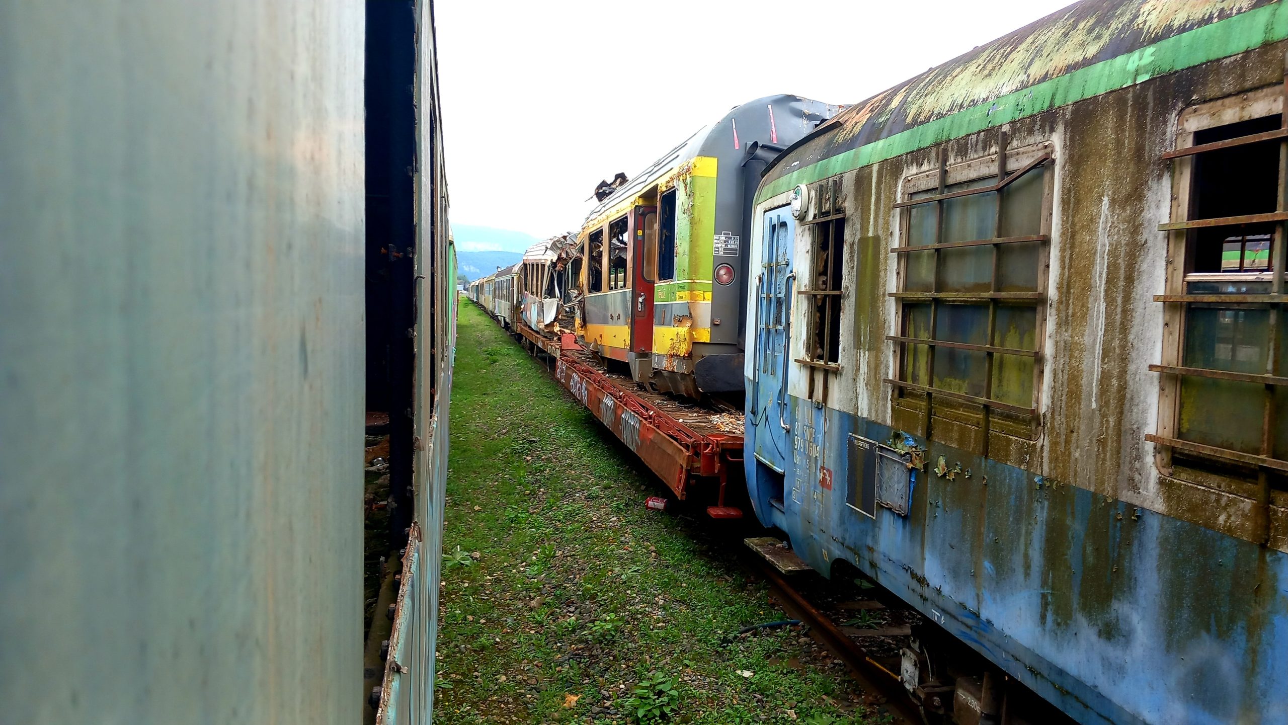 Train abandonné